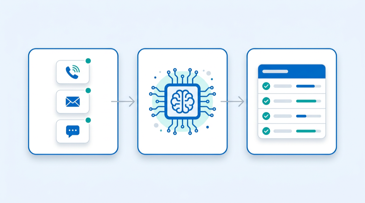 AI tools to track sales conversations and pipeline progress across calls, email, and CRM