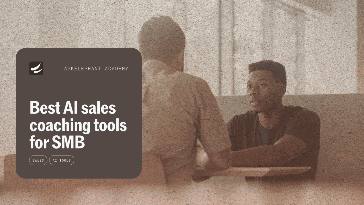 Comparison of the best AI sales coaching tools for SMB and mid-market revenue teams in 2026