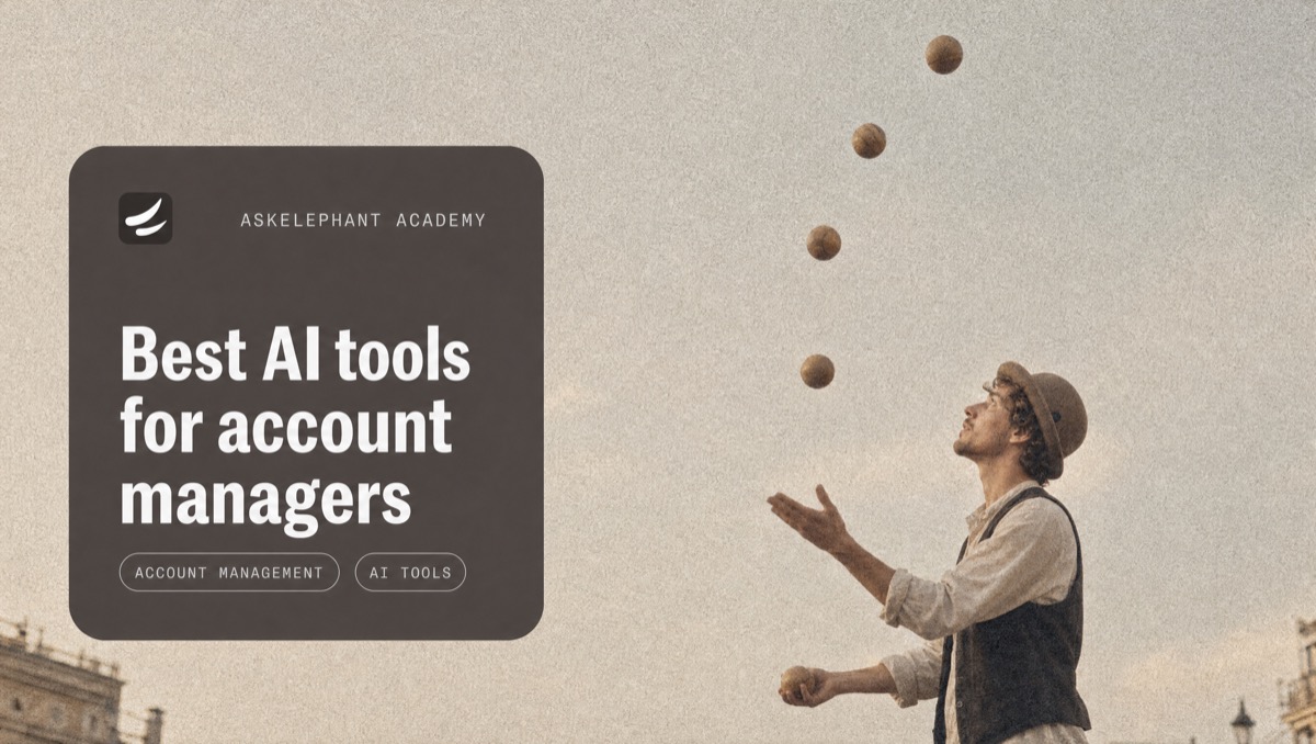 Best AI tools for account managers comparing account visibility, churn alerts, CRM updates, and meeting note workflows