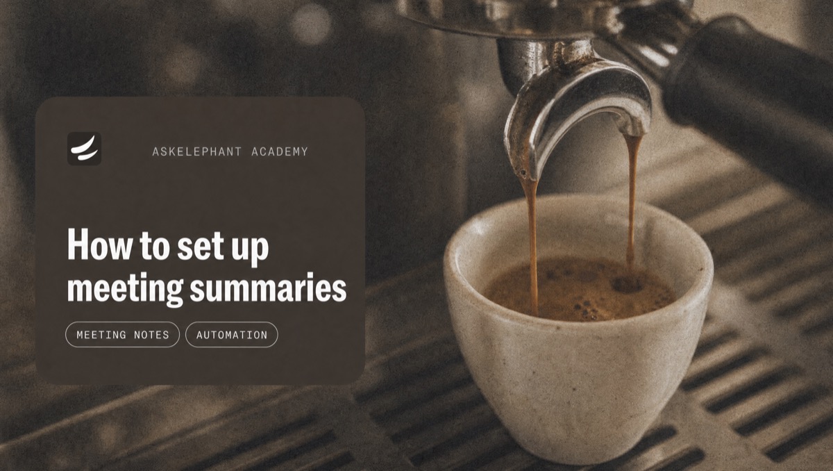 How to set up automated meeting summaries flowing from video call recording into structured CRM notes in HubSpot and Salesforce